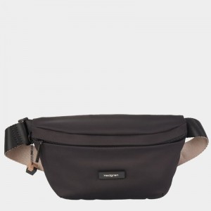 Sac Banane Hedgren Halo Femme Noir Marron | VPN2130CW