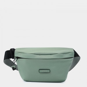 Sac Banane Hedgren Halo Femme Vert | AXX8950BI