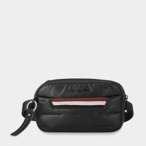 Sac Banane Hedgren Snug Femme Noir | YBA1999LV