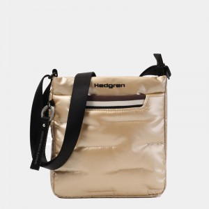 Sac Bandoulière Hedgren Cushy Femme Beige | OJM3946WM