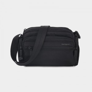 Sac Bandoulière Hedgren Emily Femme Noir | SXW4673FG