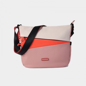 Sac Bandoulière Hedgren Milky Way Femme Rose Orange | SLR4657YX