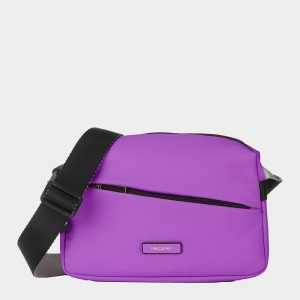 Sac Bandoulière Hedgren Neutron Small Femme Violette | DBY527EM