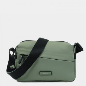 Sac Bandoulière Hedgren Neutron Small Femme Vert | EAK2045JX