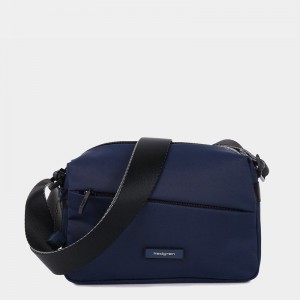 Sac Bandoulière Hedgren Neutron Small Femme Bleu Marine | DHZ4234UX