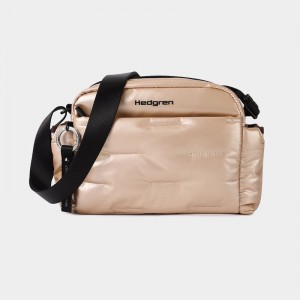 Sac Porté Épaule Hedgren Cozy Femme Beige | DHV6617CQ