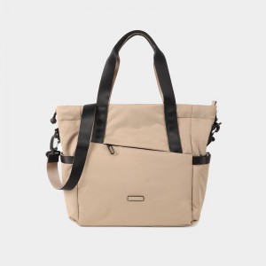 Sacs Fourre Tout Hedgren Galactic Femme Grise Beige | KGR3638EF