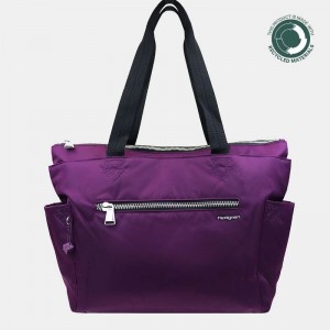 Sacs Fourre Tout Hedgren Margaret Sustainably Made Femme Violette | XGT918UI