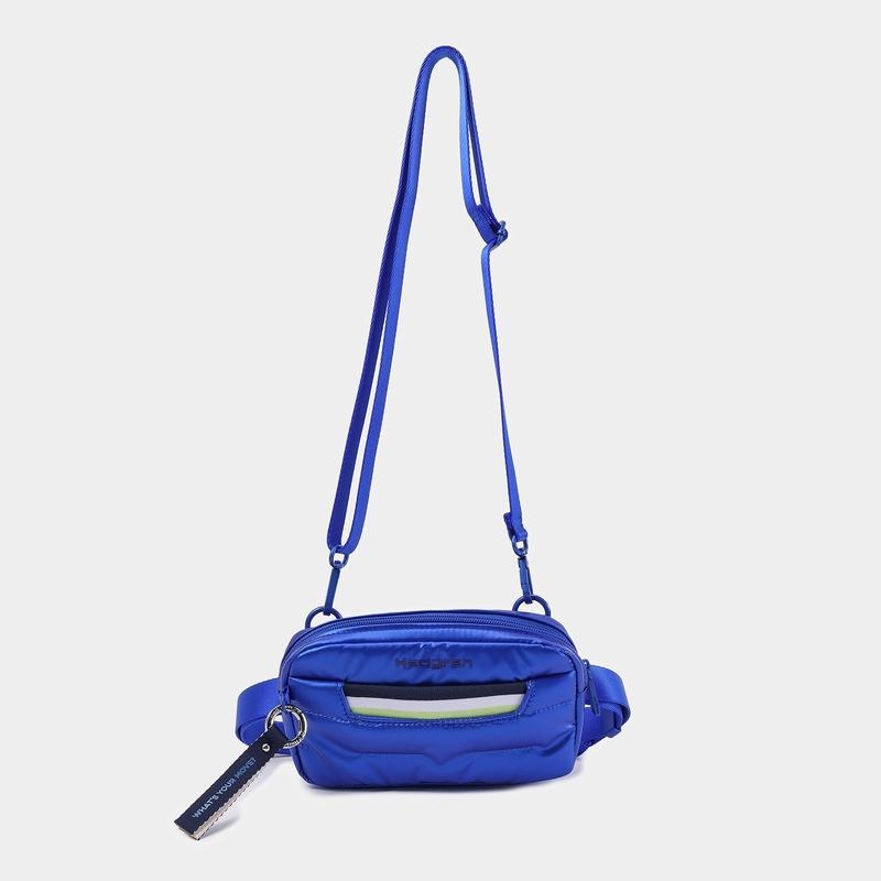 Sac Banane Hedgren Snug Femme Bleu | QZR3565EI