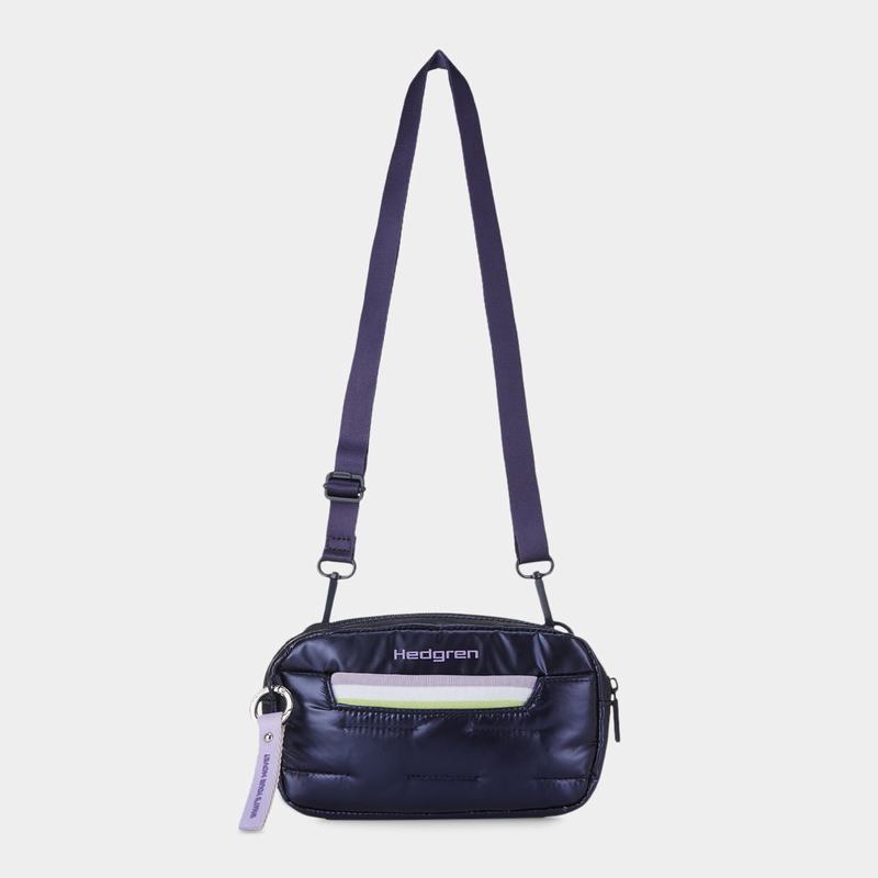 Sac Banane Hedgren Snug Femme Violette Bleu Foncé | SUW2080MQ