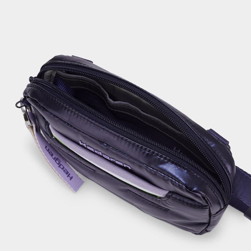 Sac Banane Hedgren Snug Femme Violette Bleu Foncé | SUW2080MQ