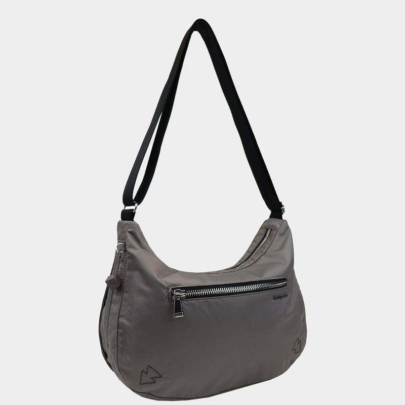 Sac Bandoulière Hedgren Ann Femme Grise Marron | GOR4744DL