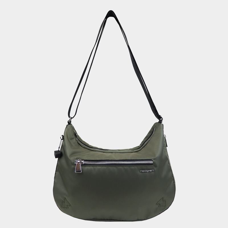 Sac Bandoulière Hedgren Ann Femme Vert Foncé | PFW8046HX