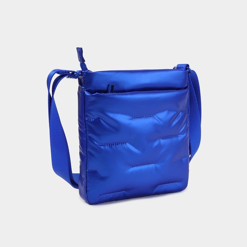 Sac Bandoulière Hedgren Cushy Femme Bleu | IBY8954SQ