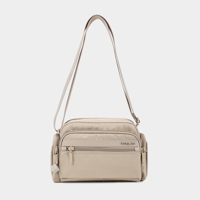 Sac Bandoulière Hedgren Emily Femme Beige | QNN3226ND