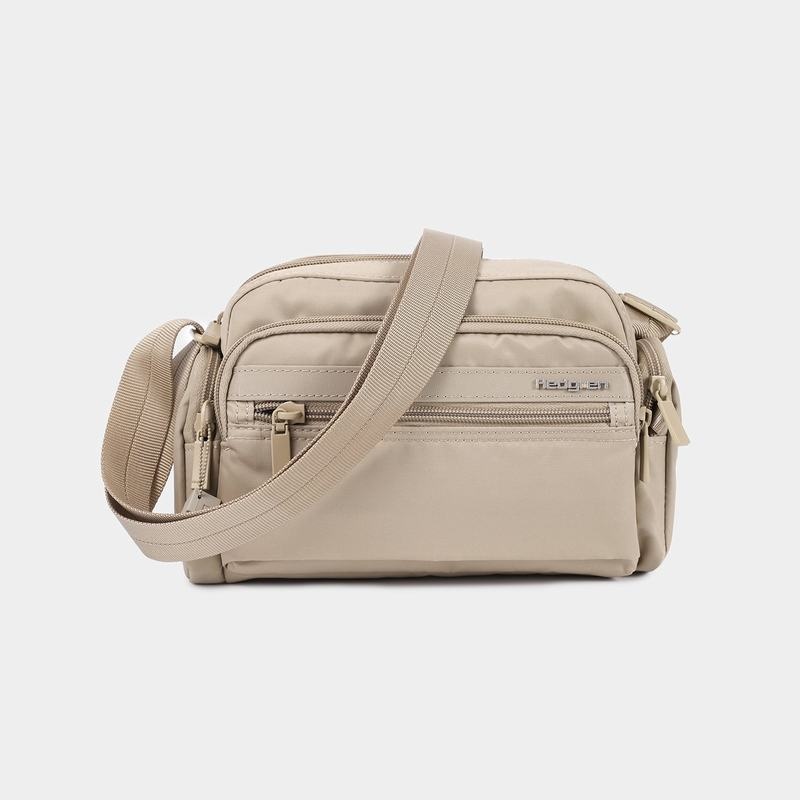 Sac Bandoulière Hedgren Emily Femme Beige | QNN3226ND