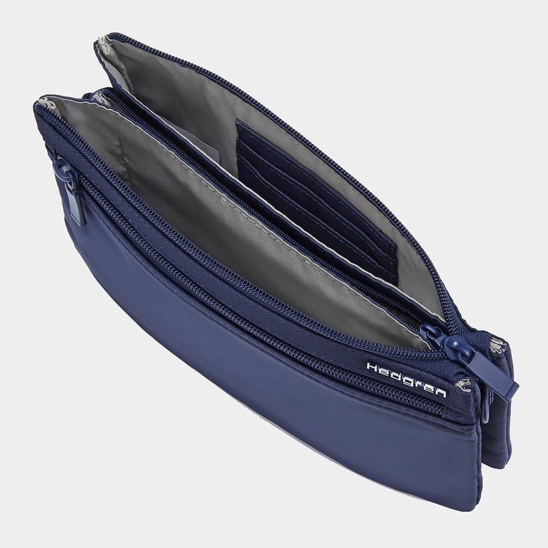 Sac Bandoulière Hedgren Emma Femme Bleu Foncé | DOE7973SN