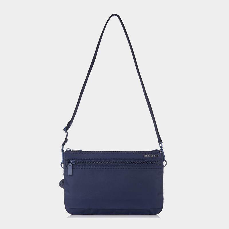 Sac Bandoulière Hedgren Emma Femme Bleu Foncé | DOE7973SN