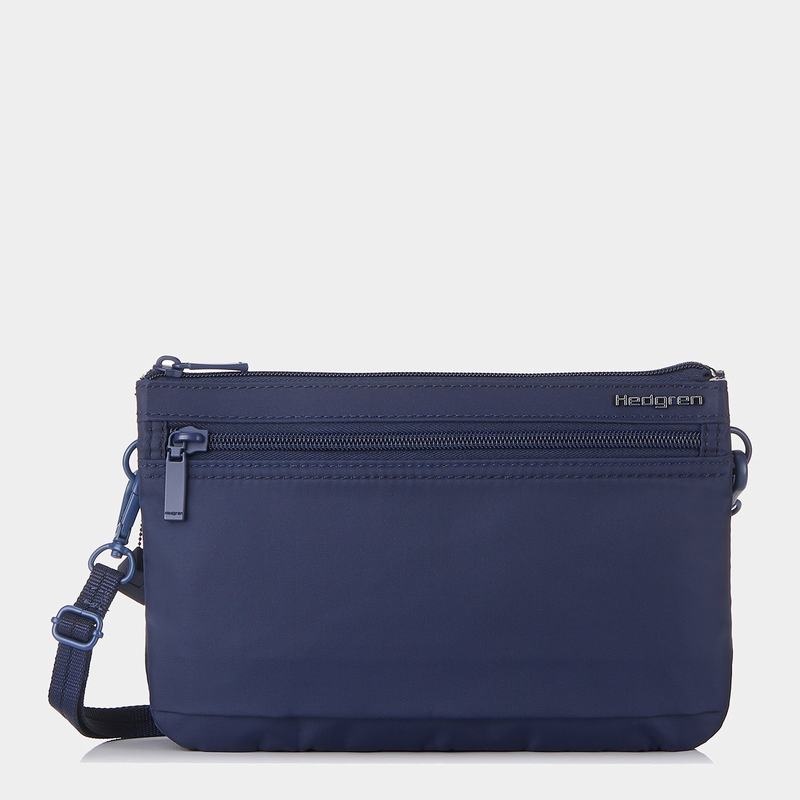 Sac Bandoulière Hedgren Emma Femme Bleu Foncé | DOE7973SN