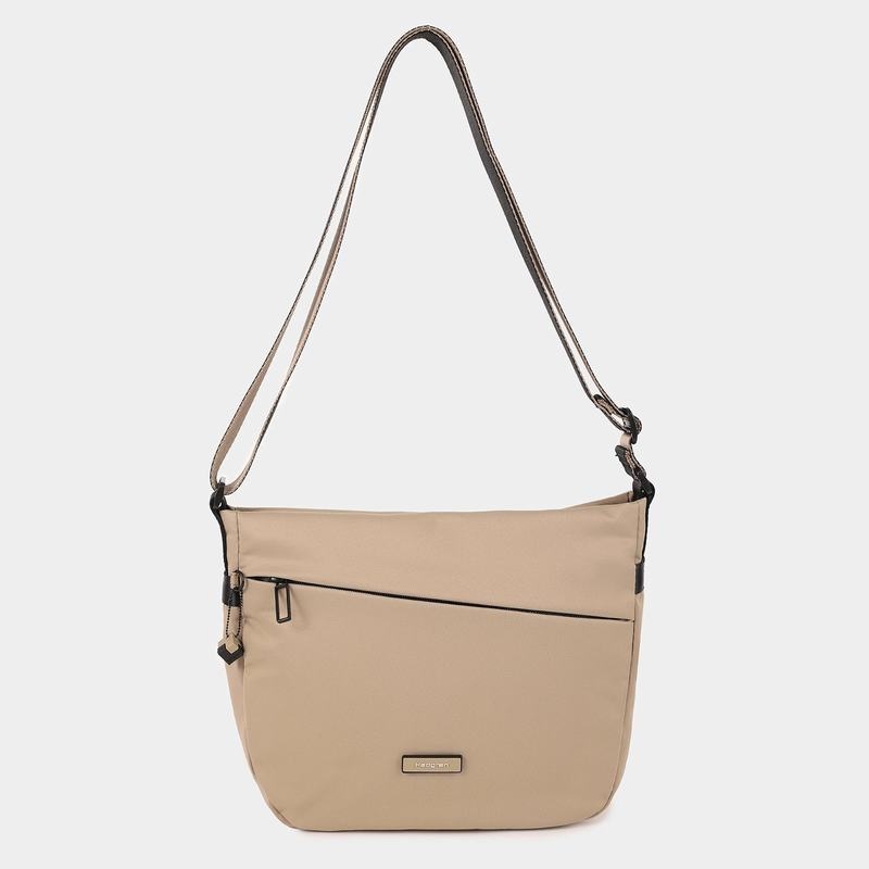 Sac Bandoulière Hedgren Gravity Femme Grise Beige | CTI262TR