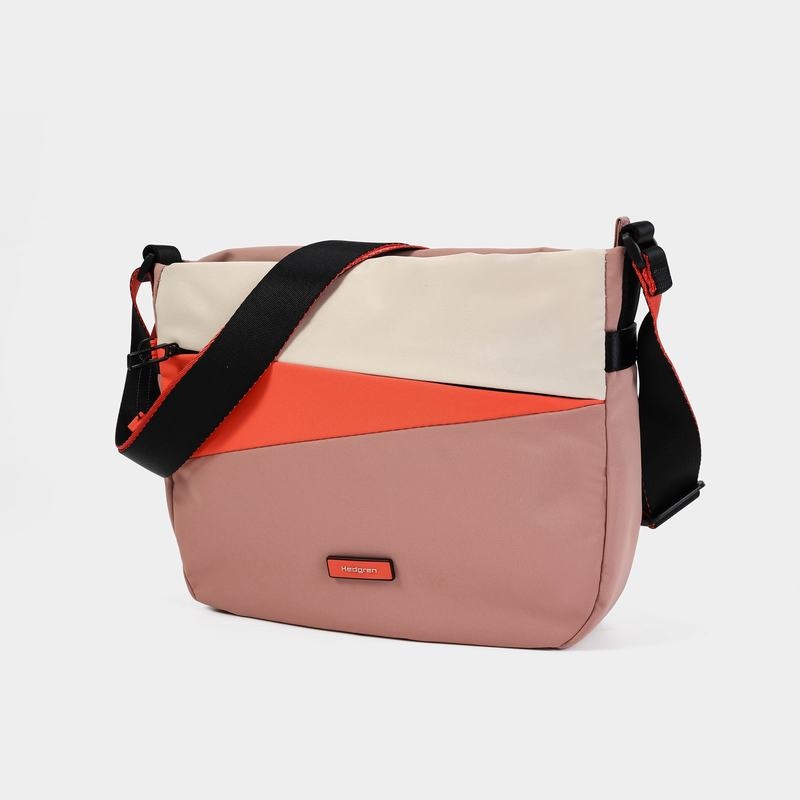 Sac Bandoulière Hedgren Gravity Femme Rose Orange | RVJ1791VM