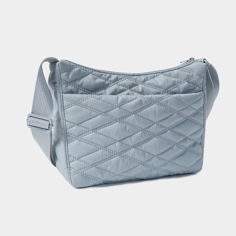 Sac Bandoulière Hedgren Harpers Femme Bleu Clair | UOJ6211BP