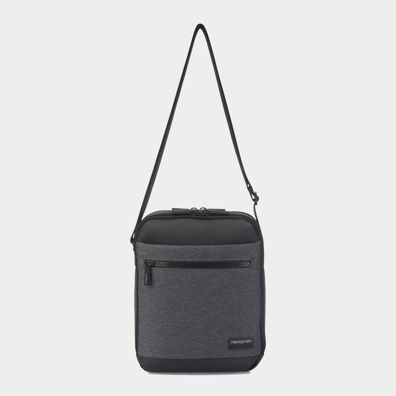 Sac Bandoulière Hedgren Inc Vertical Femme Grise Noir | CWO1588GV