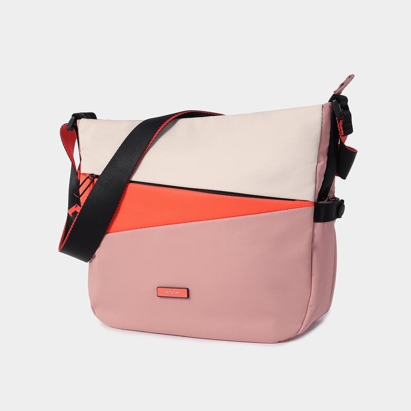 Sac Bandoulière Hedgren Milky Way Femme Rose Orange | SLR4657YX