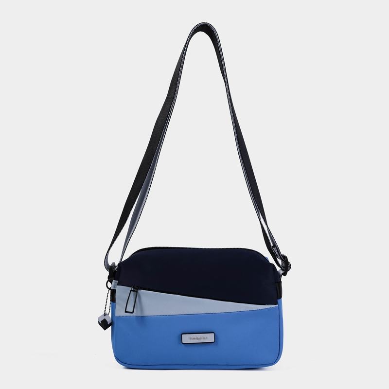 Sac Bandoulière Hedgren Neutron Small Femme Bleu | BKA2586TB