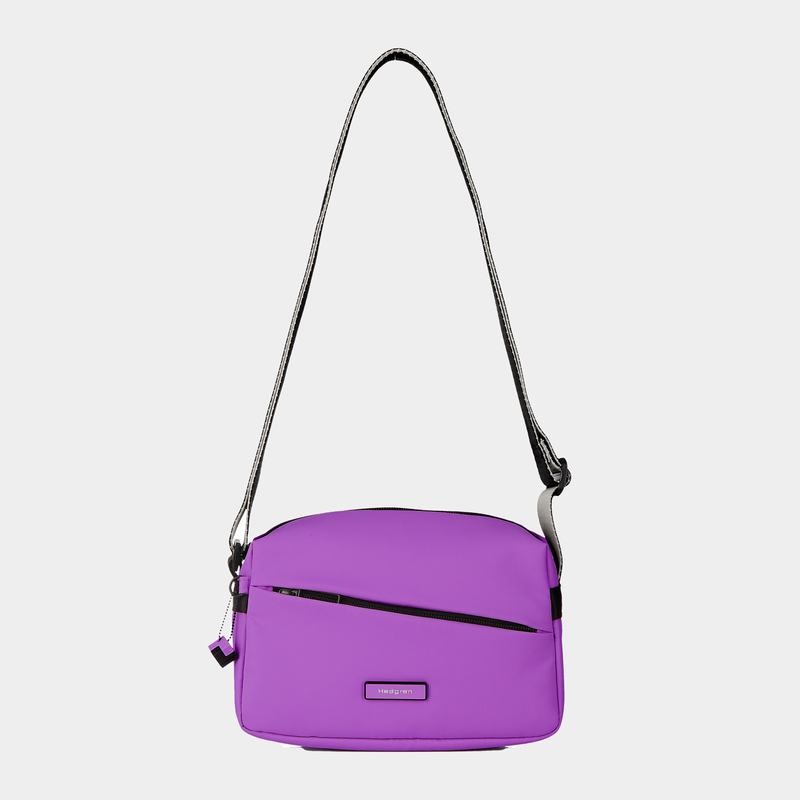 Sac Bandoulière Hedgren Neutron Small Femme Violette | DBY527EM