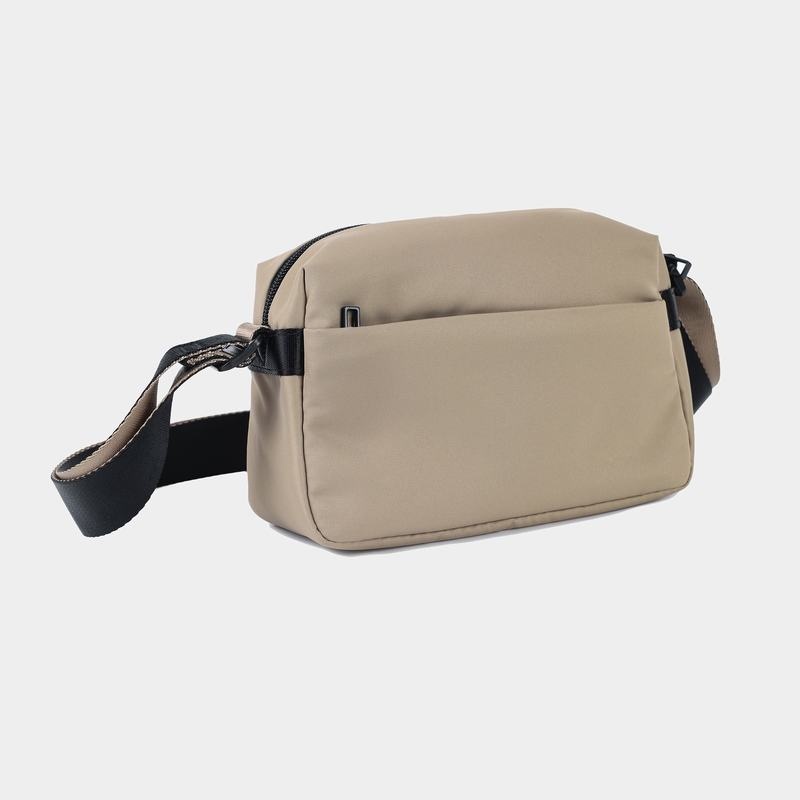 Sac Bandoulière Hedgren Neutron Small Femme Grise Beige | BRD905KD