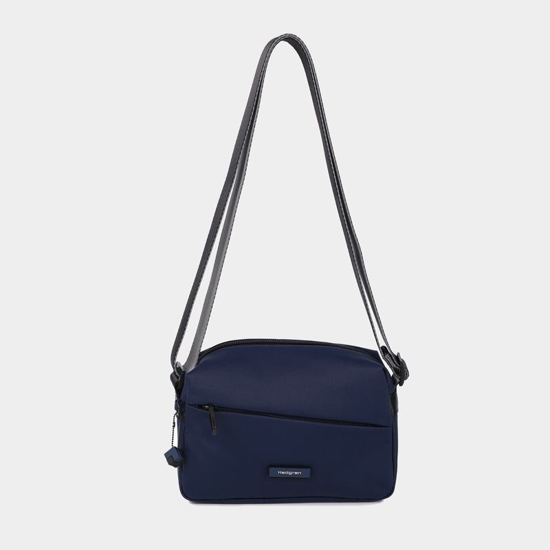 Sac Bandoulière Hedgren Neutron Small Femme Bleu Marine | DHZ4234UX