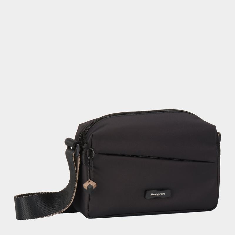 Sac Bandoulière Hedgren Neutron Small Femme Noir | JLS6720TM