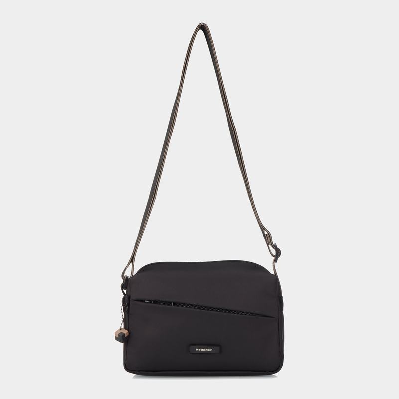 Sac Bandoulière Hedgren Neutron Small Femme Noir | JLS6720TM