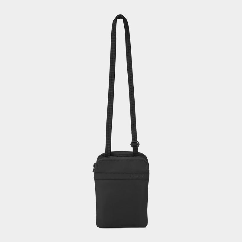 Sac Mobile Hedgren Rupee With Rfid Pocket Cell Femme Noir | XWB6354OY