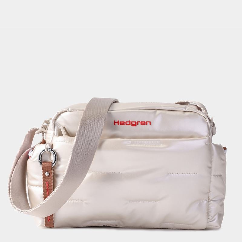 Sac Porté Épaule Hedgren Cozy Femme Beige | UYN2231NA