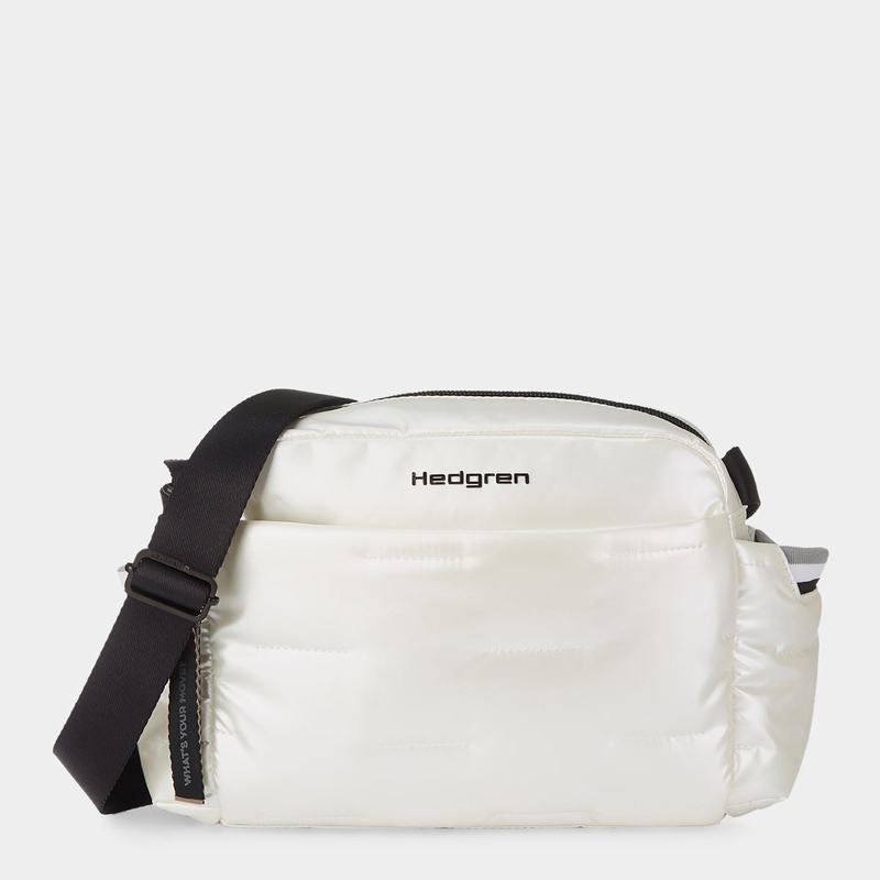 Sac Porté Épaule Hedgren Cozy Femme Blanche | DQS6857TA