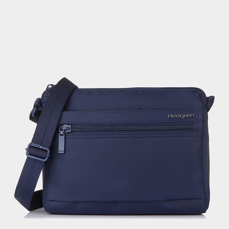 Sac Porté Épaule Hedgren Eye Femme Bleu Foncé | USP744VV