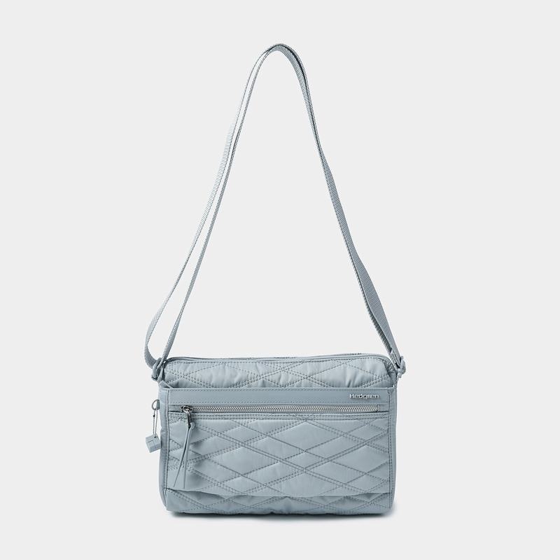 Sac Porté Épaule Hedgren Eye Medium Femme Bleu Clair | VVR444JX