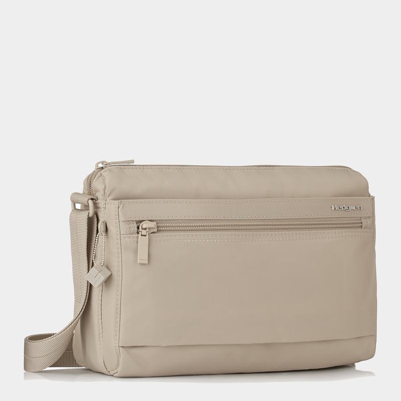 Sac Porté Épaule Hedgren Eye Medium Femme Beige | LTK357PA