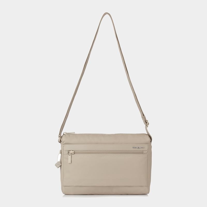 Sac Porté Épaule Hedgren Eye Medium Femme Beige | LTK357PA