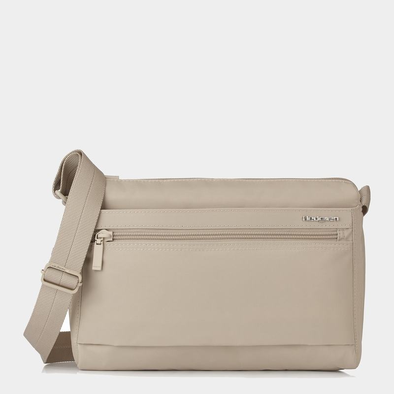 Sac Porté Épaule Hedgren Eye Medium Femme Beige | LTK357PA