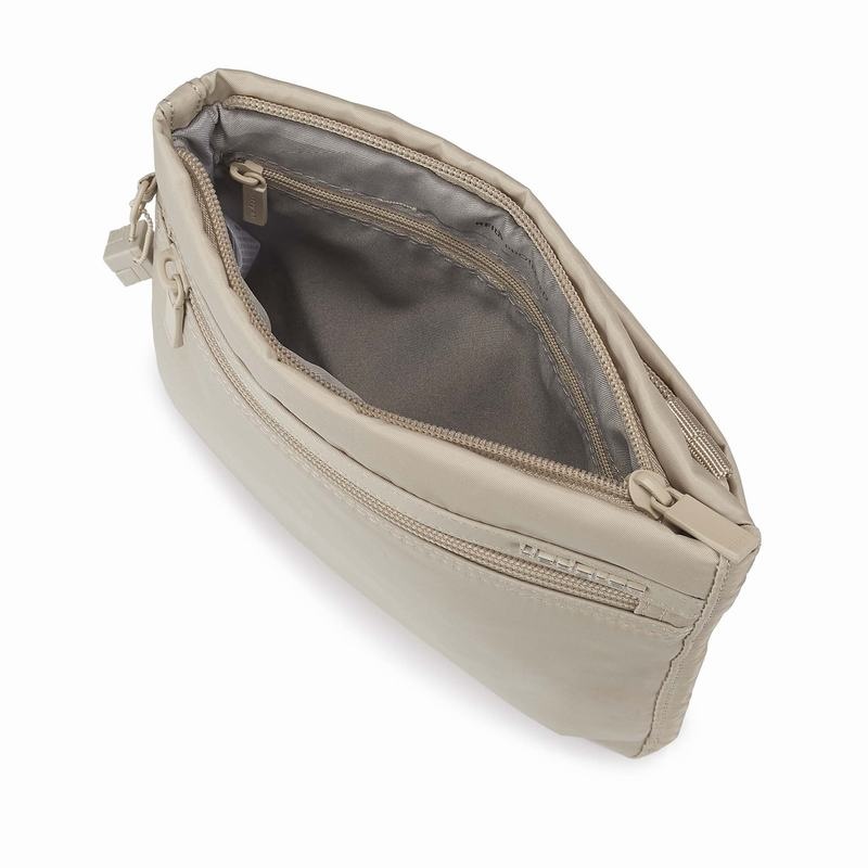 Sac Porté Épaule Hedgren Leonce Femme Beige | CRH953FR