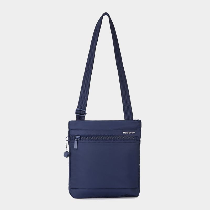 Sac Porté Épaule Hedgren Leonce Femme Bleu Foncé | HNO11100IR