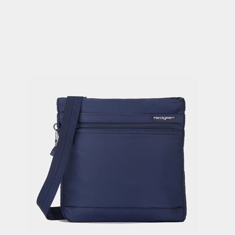 Sac Porté Épaule Hedgren Leonce Femme Bleu Foncé | HNO11100IR