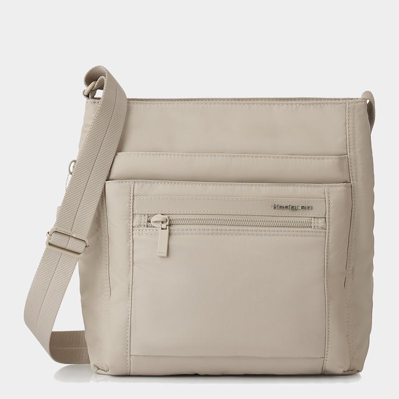 Sac Porté Épaule Hedgren Orva Femme Beige | UIO5738HM