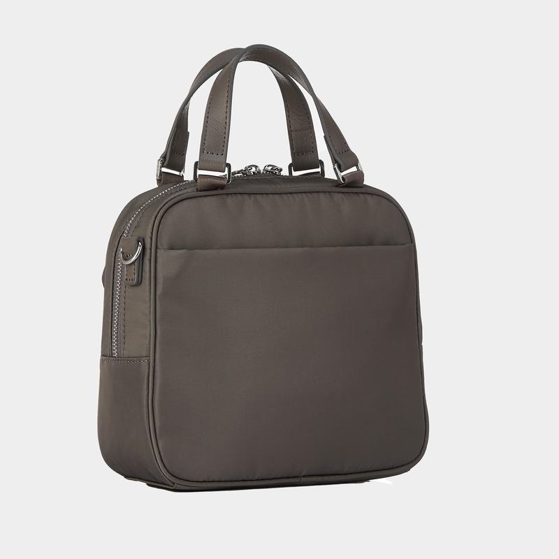 Sac a Main Hedgren Even Femme Grise Marron | LRN4217AR