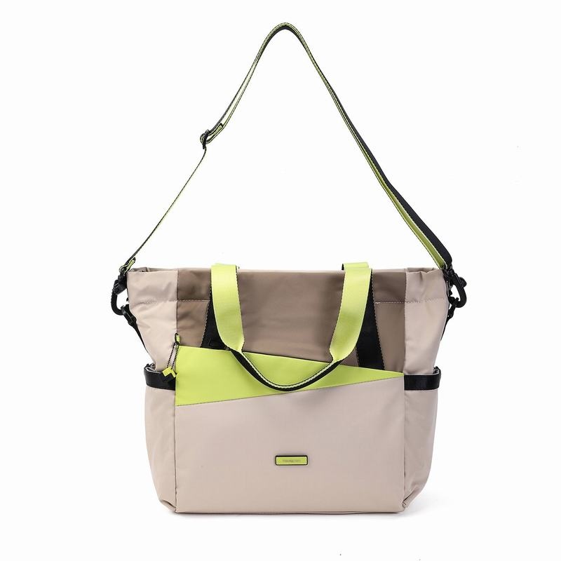 Sacs Fourre Tout Hedgren Galactic Femme Beige | TZZ9067CO