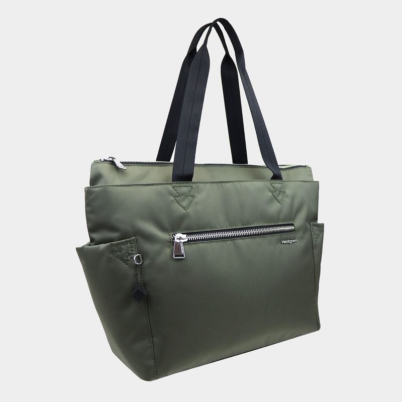 Sacs Fourre Tout Hedgren Margaret Sustainably Made Femme Vert | EGE9426VO