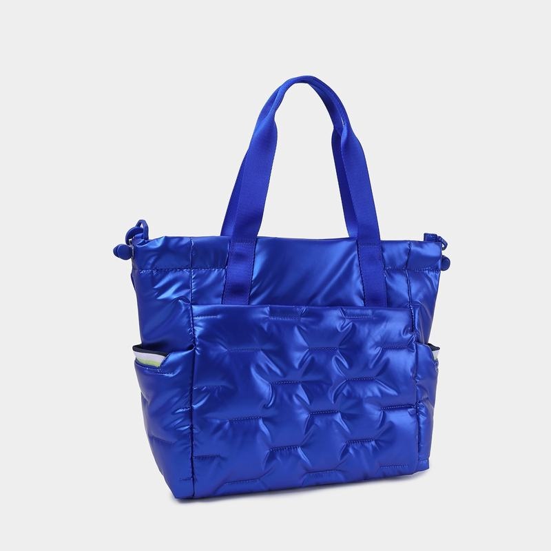 Sacs Fourre Tout Hedgren Puffer Femme Bleu | VUV5746LQ